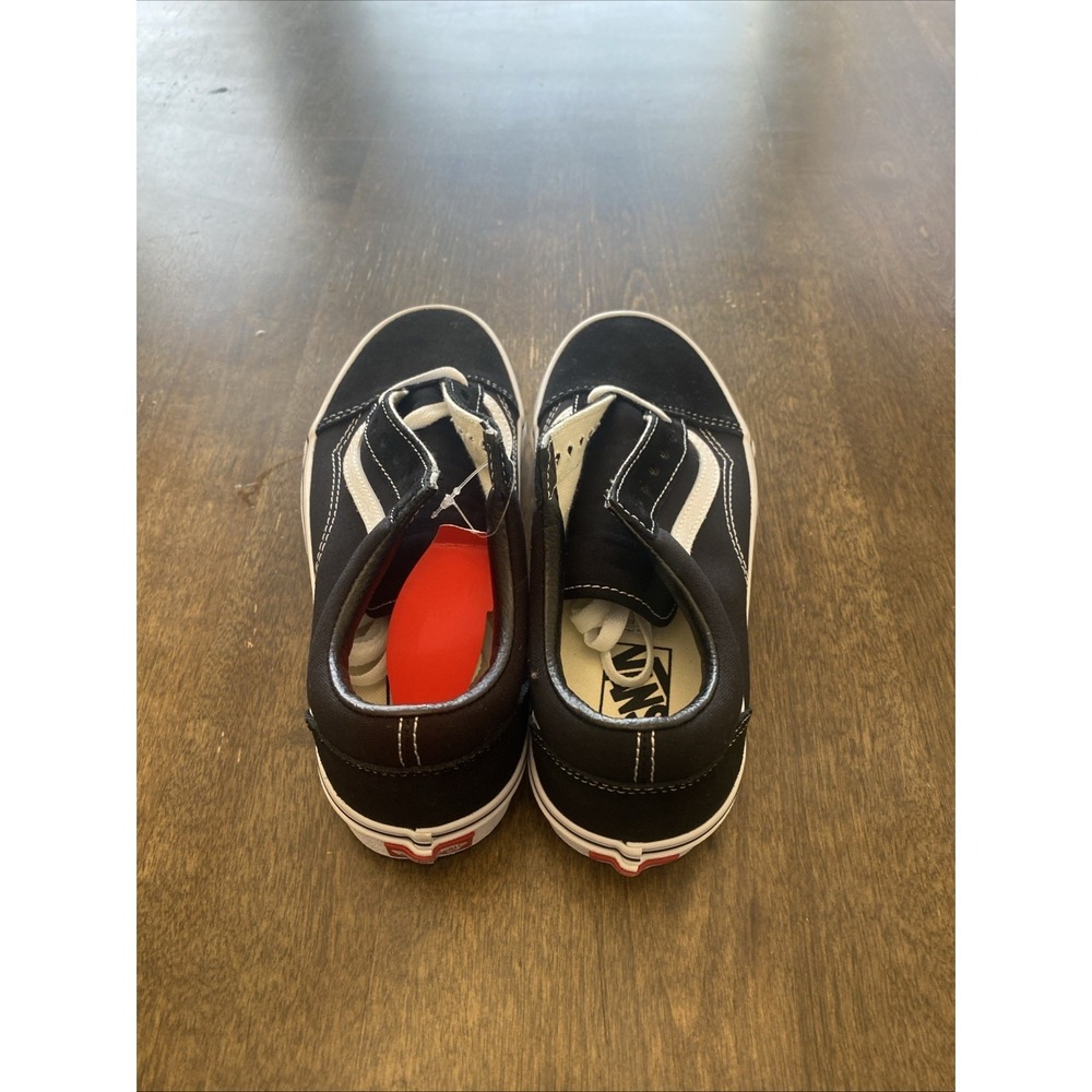 Vans Old Skool Black White Sneakers Mens 7.5 Womens 9 VN000D3HY28 - Picture 5 of 5
